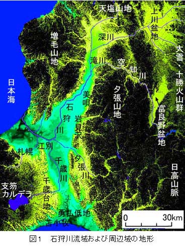 石狩平野の土地環境と災害